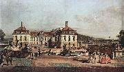 Das kaiserliche Lustschlob Schlobhof, Ehrenhofseite Bernardo Bellotto